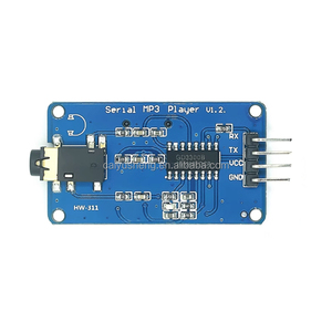 YX5300 Compatible con el módulo de reproductor de música MP3 serial UART TTL YX6300 - Product Image 1