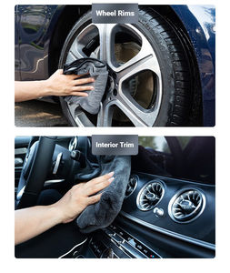 Toalla <span class=keywords><strong>de</strong></span> Microfibra para Auto, Durable, <span class=keywords><strong>de</strong></span> Secado Rápido, Premium, Absorbente, <span class=keywords><strong>de</strong></span> 600gsm, 700gsm, 800gsm, 900gsm, 1000gsm, Grande, <span class=keywords><strong>de</strong></span> una Sola Capa, con Logotipo Personalizado - Product Image 6