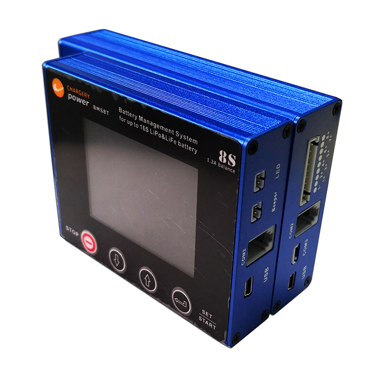 BMS8T 600A 4S-8S система управления литий-ионными аккумуляторами BMS 600A контактор постоянного тока 60A 1500 Вт Зарядное устройство