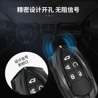 Casing kunci mobil silikon Aloi seng tas penutup untuk soueast DX3 DX7 DX5 A5 Aksesori 2017 2018 2019 2020 2021 2022