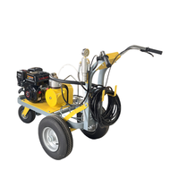 Machine de marquage routier à pulvérisation à froid Roadshine 4L avec pompes à diaphragme, moteur 5,5 CV, faible coût d'entretien, garantie 1 an - Vente chaude