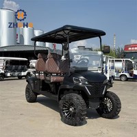 Voiturette de golf électrique à prix abordable, buggy des dunes chinois, batteries lithium/plomb-acide 72 volts certifiées CE, 3-4 places, autonomie 90 km