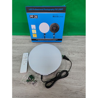 Nouveau plein écran 10 pouces 13 pouces 18 pouces rond plat remplissage lumière photographie éclairage lampe beauté lampe Ancre en direct Led studio lumière