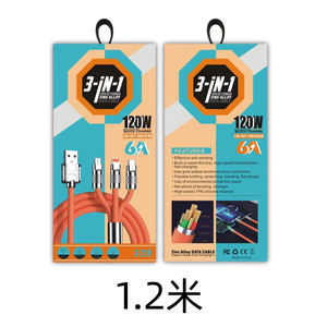 120W <span class=keywords><strong>USB</strong></span> A Để Loại C Chiếu Sáng <span class=keywords><strong>Micro</strong></span> Silicone Bện <span class=keywords><strong>USB</strong></span> Cáp Dữ Liệu Sạc Nhanh 3 Trong 1 Đa Sạc Cáp Cho Điện Thoại Di Động - Product Image 6