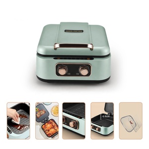 Nueva sartén eléctrica antiadherente de aluminio fundido, fábrica al por mayor, <span class=keywords><strong>olla</strong></span> caliente eléctrica y parrilla de barbacoa, horno de pizza multifuncional - Product Image 3