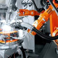 Robot de soudage automatique à 6 axes, bras de robot industriel pour soudage MIG MAG TIG, automatisation de la fabrication industrielle