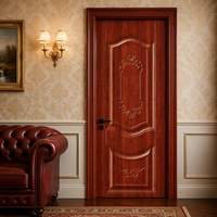 Portes intérieures en MDF de qualité hôtelière à structure stable, isolation phonique pour salle de bain, cuisine, villa