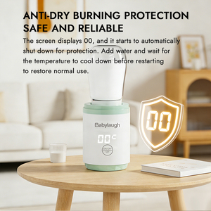 Chauffe-lait portable certifié CE FCC RoHS – Plaque chauffante en acier inoxydable SUS316L, chauffe-biberon rechargeable par USB 4500 mAh - Product Image 3