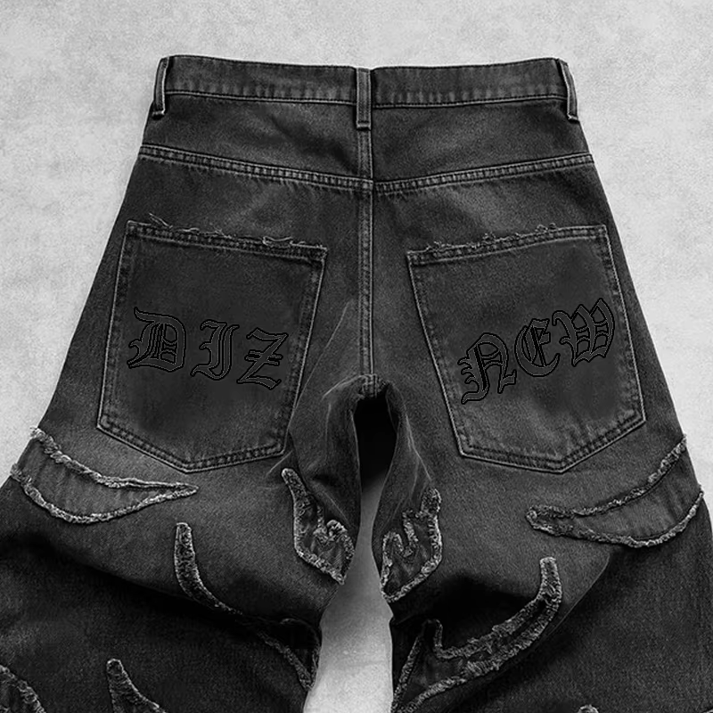 Diznew High Street Wear Dirty Jeans - 100% Cotton Distress