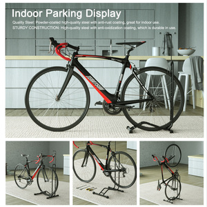 Soporte Vertical y Horizontal 3 en 1 para Bicicletas, Soporte de Almacenamiento Interior para Bicicletas de 24-29 Pulgadas - Product Image 6
