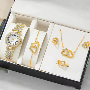 Bijoux de montre pour femmes en diamant gaufré <span class=keywords><strong>romain</strong></span> à la mode populaire coffret d'accessoires de cadeau de luxe coffret de montre pour femmes à la mode - Product Image 3