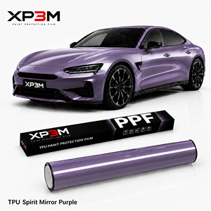 XP3M Spirit Mirror Purple Gloss TPU Color PPF Película Protectora de Pintura para Automóvil 7.5 Mil Autoregenerable Antiarañazos Antiamarilleo - Product Image 1