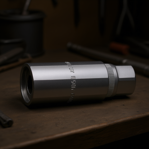 Barra de extensión para enchufes, accionamiento hexagonal de 15 mm, longitud de 100 mm, acero al cromo vanadio - Product Image 3