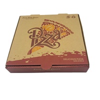 Boîtes à pizza jetables de qualité alimentaire 10 pouces 12 pouces en carton ondulé, emballage chauffable, conteneur à pizza