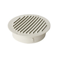 Grille d'aération ronde en acier Ss-Pd01