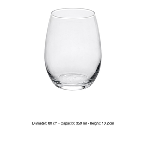 Vaso de agua color ámbar 35 cl Pasabahce H 10.2 cm Ø 8 cm - Product Image 3
