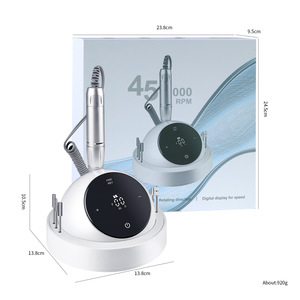 Lime à ongles électrique rechargeable sans fil transfrontalière 45000 tr/min haute vitesse professionnelle pour manucure et pédicure, usage en salon et à domicile - Product Image 1