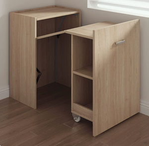 Modern Multifunctional, Simple, Portable, Folding Dining and Desk <b>Table</b>: New Telescopic Flip-Top <b>Space</b>-<b>Saving</b> Office Furniture - Product Image 4