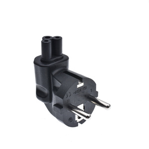 Bộ Chuyển Đổi Phích Cắm Cáp Nguồn Đầu Vịt Có Thể Tháo Rời Cho Máy Tính Xách Tay Bộ Nguồn EU C5 Dây Điện Cloverleaf CEE 7/7 Đực Sang C5 IEC - Product Image 3