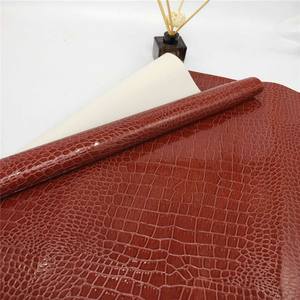 फैक्टरी मूल्य मगरमच्छ मुद्रित पीवीसी सिंथेटिक चमड़े के लिए बैग सामग्री - Product Image 5