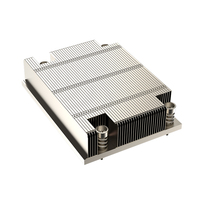 Refroidisseur de processeur de serveur COOLSERVER AM5 4 caloducs 120W, dissipateur thermique pour carte mère d'ordinateur AMD AM5 1U, ventilateur en cuivre