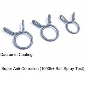 Colliers de serrage <span class=keywords><strong>à</strong></span> oreille unique en acier inoxydable 304 <span class=keywords><strong>à</strong></span> réglage progressif ASTM F2098 pour PEX, plomberie marine, conduites de carburant, clips de sertissage et soufflets de CV automobile - Product Image 2
