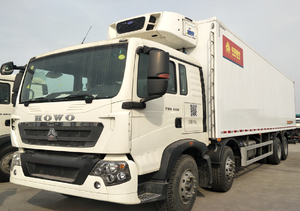 Semirremolque Refrigerado Sinotruk Nuevo de 375 <span class=keywords><strong>HP</strong></span>, Fabricación China, Capacidad de Carga de 5 Toneladas, Transporte de Alimentos, Caja de Carga de Acero Manual para Válvulas - Product Image 3