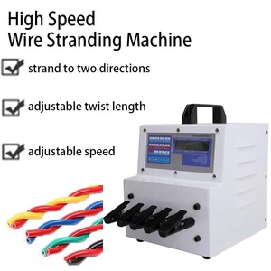 Máquina de Retorcer Alambre de Cinco Cabezas EW-20F-1 de Alta Calidad, 200 - 5500 Giro/min, para Alambres de 0.1 - 2.5 mm², Equipo de Fabricación de Cables - Product Image 2