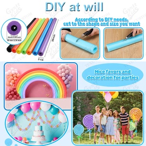 Ggntkids Tùy Chỉnh Mềm Mật Độ Cao Ánh Sáng Trẻ Em Vui Vẻ Float Nudler Ninos Nước Bơi Rỗng Espuma Bọt Hồ Bơi Bơi Mì Ăn Liền - Product Image 4