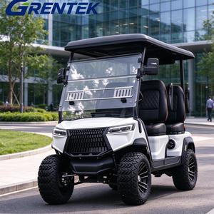 รถกอล์ฟไฟฟ้าลิเธียม Grentek สำหรับขับขี่ออฟโรด 4 ที่นั่ง พร้อมอุปกรณ์ครบชุดสำหรับขาย - Product Image 1