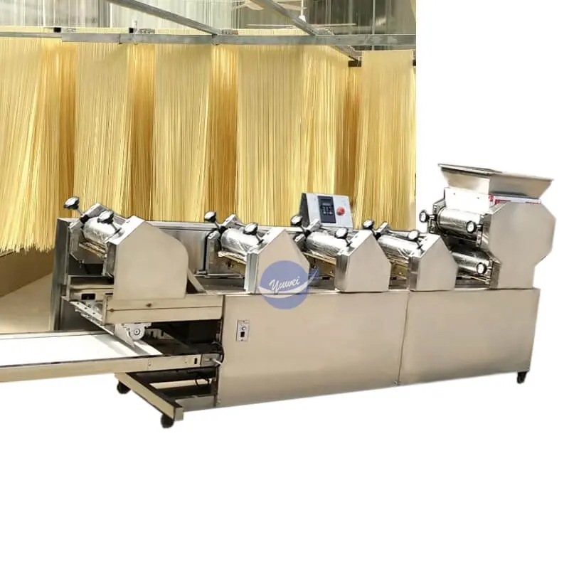 Industrial food process curly thin round noodles making machine noodle box making machine noodles making machine automatic