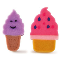 Éponge de bain en forme de glaces, jouets de bain, vente en gros, unités