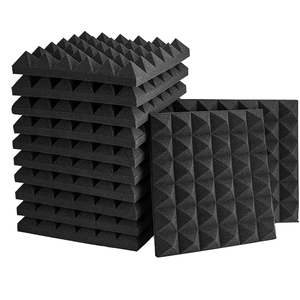 Panneaux acoustiques en <span class=keywords><strong>mousse</strong></span> autocollants, matériaux d'insonorisation pyramidale absorbant le son pour bar, KTV, studio d'enregistrement, salle <span class=keywords><strong>de</strong></span> sport, cinéma - Product Image 3