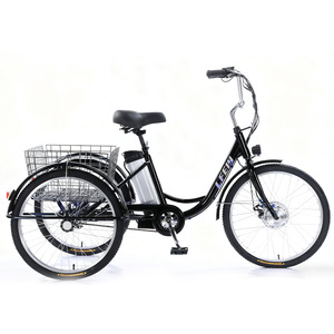 LFEI Triciclo Eléctrico de 24 Pulgadas con Batería de Litio y Motor Delantero de 36V 350W, Batería 36v12ah, 11-20 Km/h para Ballet VD, en Stock - Product Image 3
