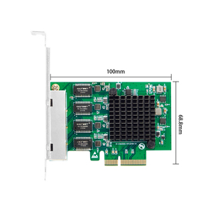 Tarjeta Ethernet Gigabit PCIe X4 Avanzada IOCREST, 4 Puertos RJ45 RTL8111H, Integración de Red Cableada Interna de Alta Velocidad para Computadora M720Q - Product Image 5