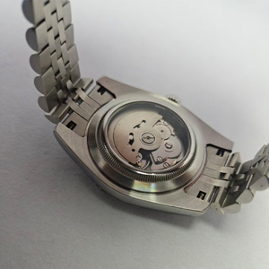 Reloj Mecánico Automático de Lujo para Hombre, con Correa de Acero Inoxidable, Super Luminoso, Resistente al Agua, Blanco, para Negocios - Product Image 6
