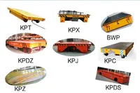 2026 Neuer KPX Schwerlast-Akku-Transportwagen 1T-100T mit Funkfernbedienung, SPS-Steuerung, CE ISO, Doppelbremse und Schienensystem