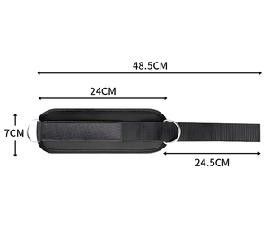 Bandes d'exercice Aofit Fitness Trainer en TPE avec boucle de cheville et sangle de cheville pour entraînement des jambes et des fessiers, <span class=keywords><strong>musculation</strong></span>, sac de transport - Product Image 5