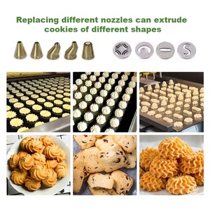 Trung tâm điền vào tự động cắt bánh quy thả nhỏ <span class=keywords><strong>Cookie</strong></span> trang trí cắt làm cho nhà sản xuất máy gửi tiền cho nhà - Product Image 5