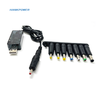 Convertisseur de câble Boost USB DC 5V à 9V 12V transformateur élévateur USB adaptateur de chargeur d'alimentation cc