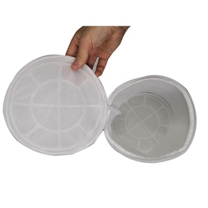 Borsa bianca per il lavaggio del reggiseno, borsa per la biancheria in rete resistente riutilizzabile con chiusura a cerniera per reggiseno, Lingerie, calzini - Product Image 2
