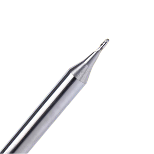 Fraise à queue <span class=keywords><strong>micro</strong></span>-carrée de haute précision en carbure de tungstène HRC55 sur mesure, 2-4 dents, pour aluminium, vente en gros - Product Image 2