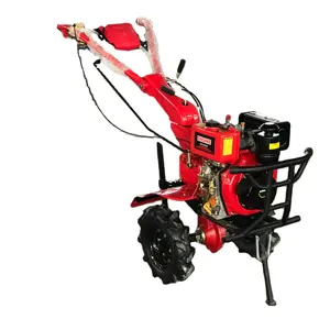 Factory Manufacture Agricultural machine Diesel 186F Cultivator Power Mini Tiller