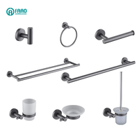 Ensemble d'accessoires de salle de bain de haute qualité, monté au mur, en acier inoxydable 304