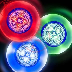 Flying <b>Disc</b> Toy LED Lights Perfect Birthday Camping Gifts for Kids Flashlight LED Light up Magic Flying Saucer <b>Disc</b> Game - Product Image 6