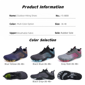 Yoris Chaussures de sport de plein air légères <span class=keywords><strong>Pieds</strong></span> larges Chaussures de randonnée urbaines et de jour Chaussures de randonnée <span class=keywords><strong>pieds</strong></span> <span class=keywords><strong>nus</strong></span> - Product Image 2