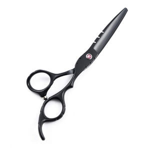 Tijeras de Entresacar Red Blade de 6 Pulgadas, Acero Inoxidable, Cabeza Recta, para Peluquería, para Diestros, Grado Profesional - Product Image 4