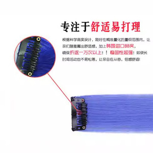 วิกผมเรีมี่ทรงตรงแบบชิ้นเดียวตัดแบบม้วนร้อนพร้อมหูแขวน30<span class=keywords><strong>สี</strong></span>เพื่อเลือกเครื่องย้อมสองชั้น - Product Image 2