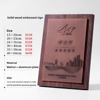 Médailles et plaques en bois massif gravées sur mesure avec design gratuit pour récompenses honorifiques et événements commémoratifs