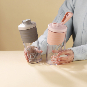 للبيع بالجملة ، خلاط بلاستيك PP لزجاجة شاكر ، أواني شرب بشعار مخصص بنمط فريد من نوعه - Product Image 3